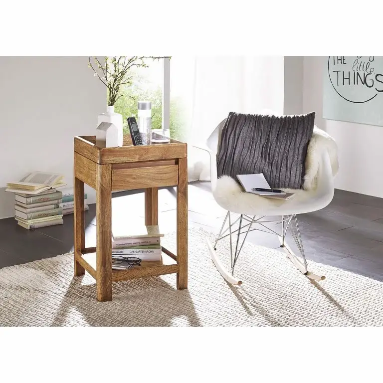 Loftscape Naturoo Guéridon Gaspar – Sheesham Massif