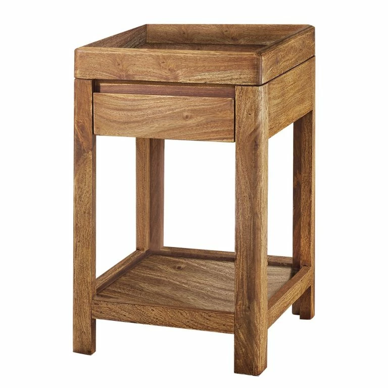 loftscape Naturoo Guéridon Gaspar – Sheesham massif