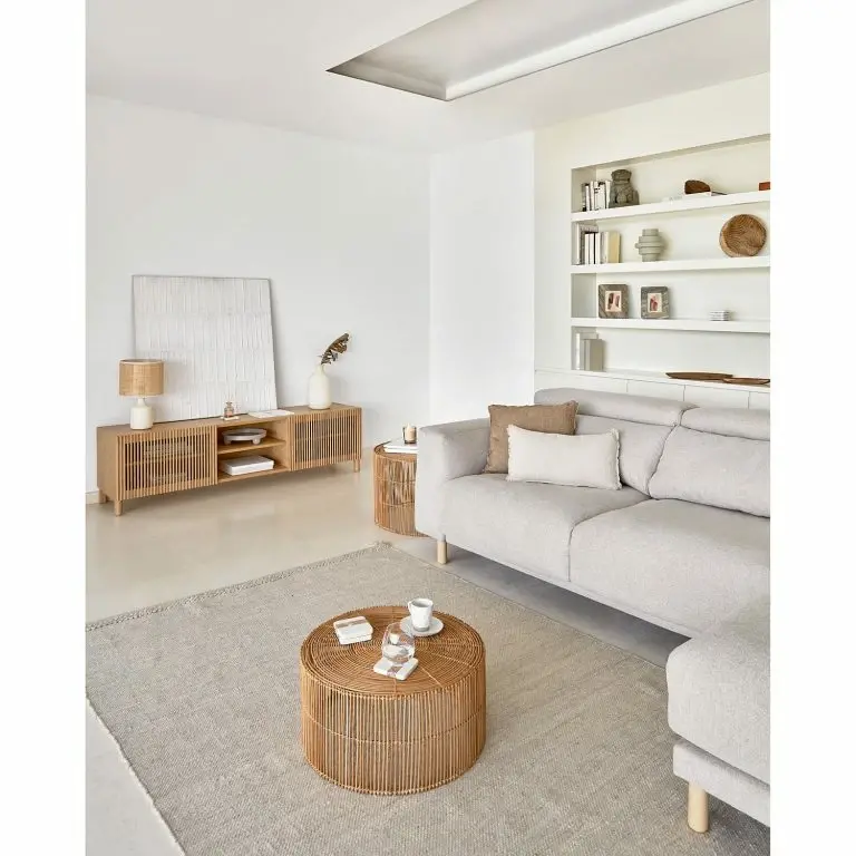 Loftscape Naturoo Meuble TV Bukama – Chêne Massif