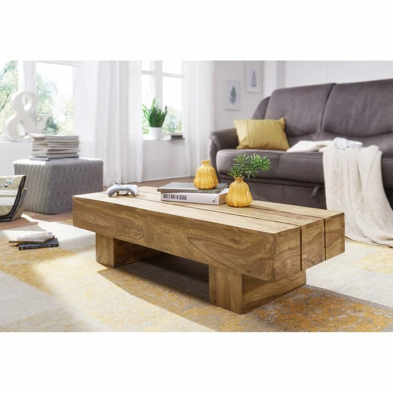 Loftscape Naturoo Table Basse Marsat – Acacia Massif