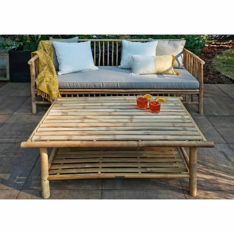 Loftscape Naturoo Table Basse Yantai – Bambou Massif