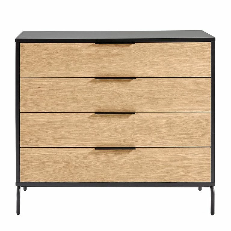 Loftscape Norrwood Commode Ceduna – Chêne / Noir Mat