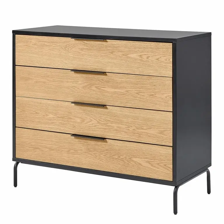 loftscape Norrwood Commode Ceduna – Chêne / Noir mat