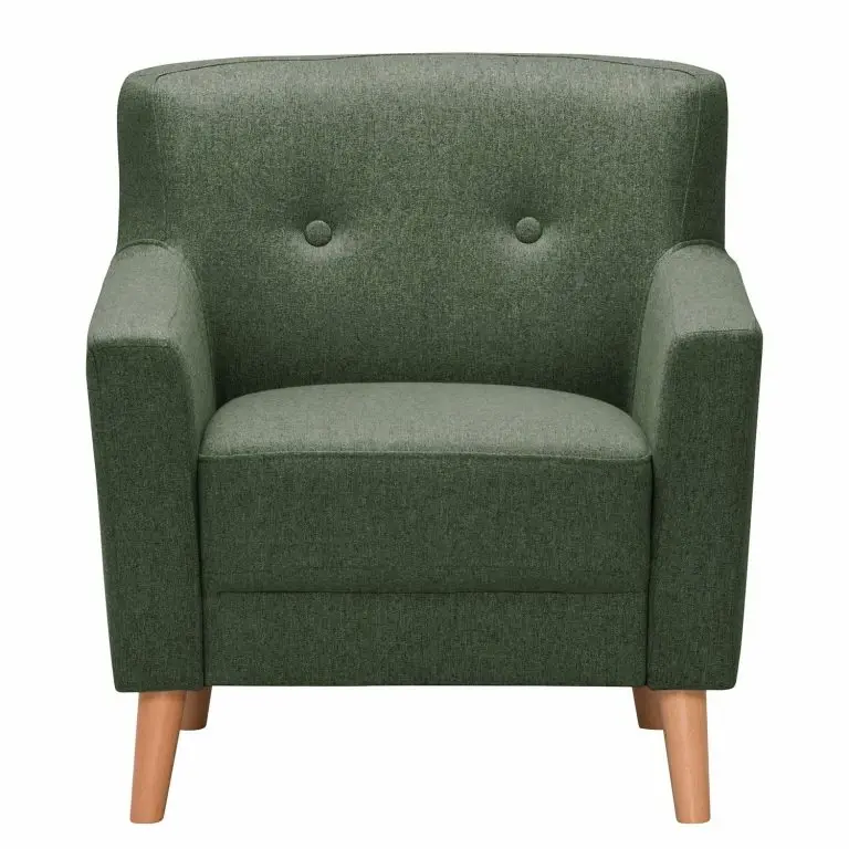Loftscape Norrwood Fauteuil Bette I – Tissu – Vert