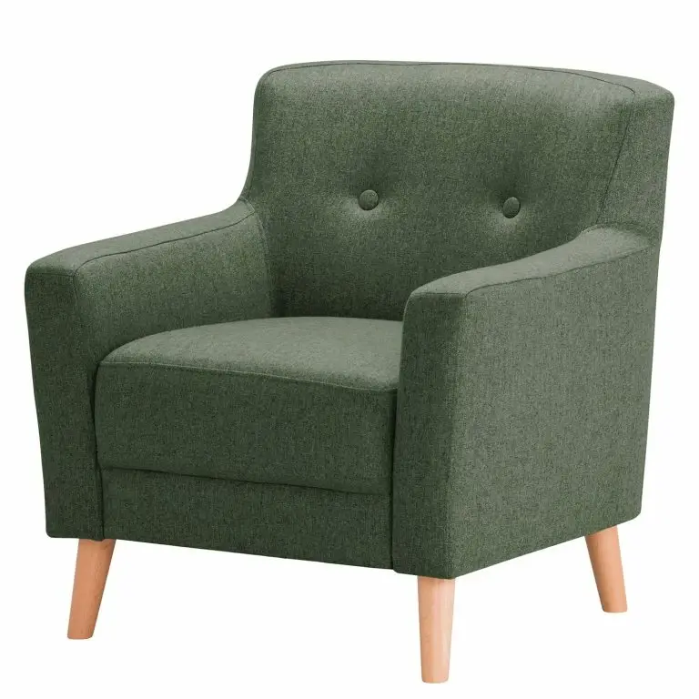 loftscape Norrwood Fauteuil Bette I – Tissu – Vert