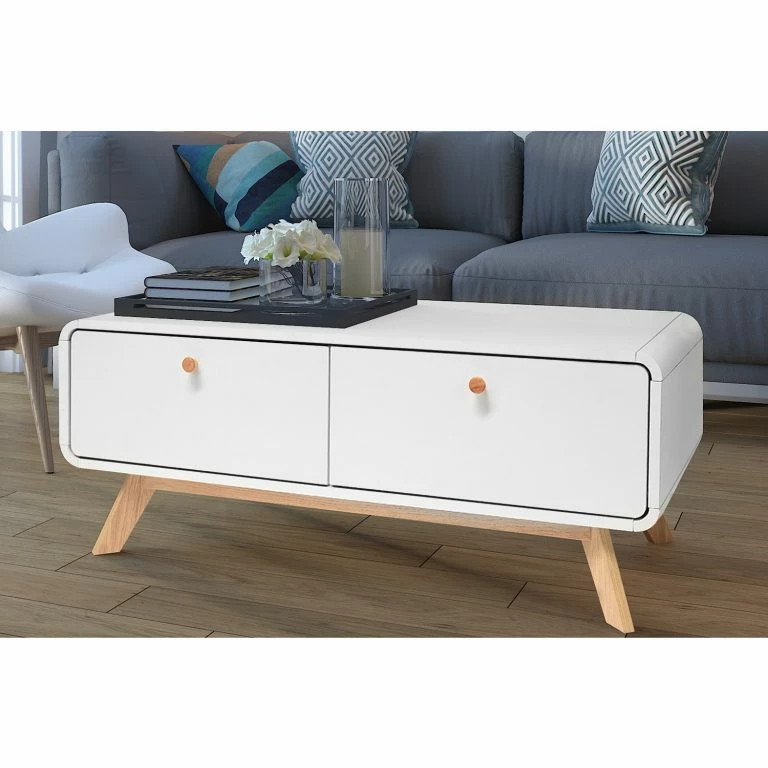 Loftscape Norrwood Meuble TV Chelan – Blanc