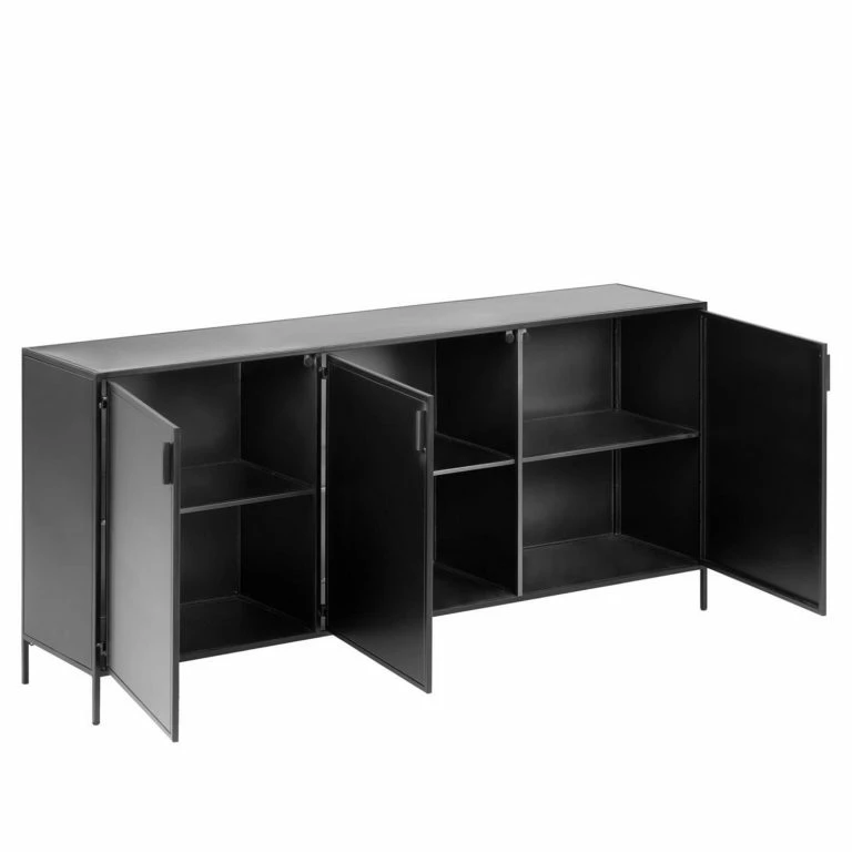 Loftscape Red Living Buffet Exford – Métal – Noir