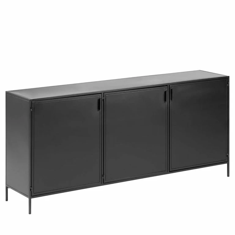 loftscape Red Living Buffet Exford – Métal – Noir