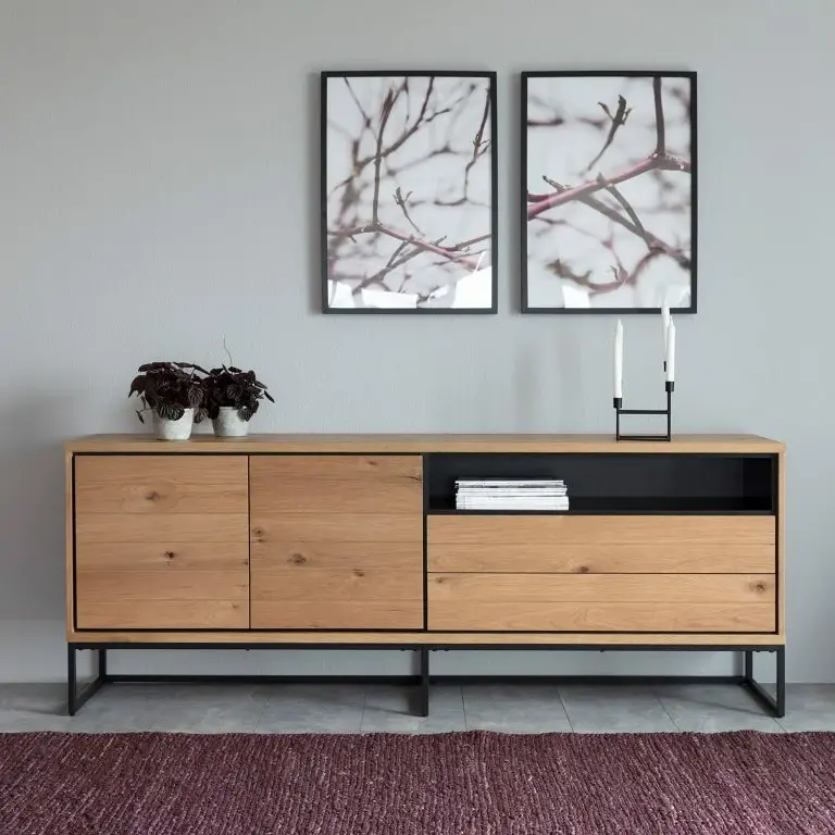 Loftscape Red Living Buffet Frahan I – Chêne Sauvage