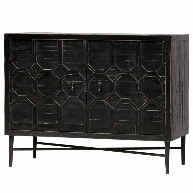 loftscape Red Living Buffet Nyker – Noir vintage