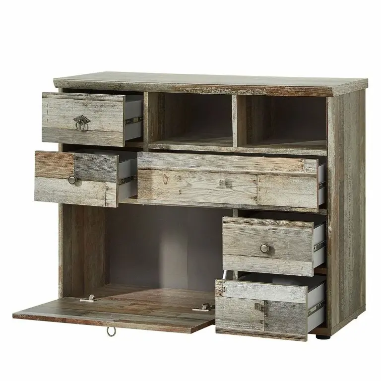 Loftscape Red Living Buffet Tapara – Marron / Gris
