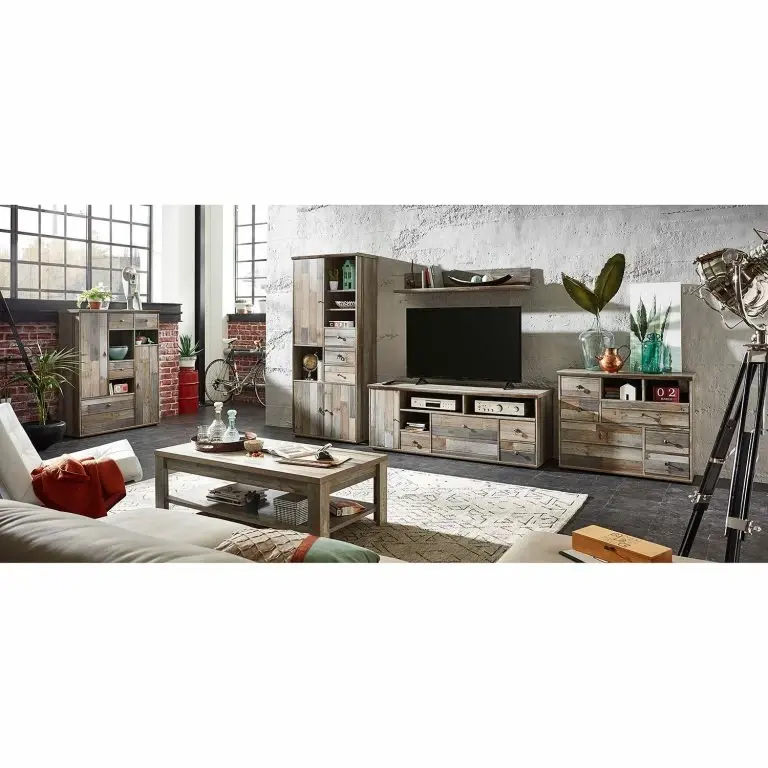 loftscape Red Living Buffet Tapara – Marron / Gris