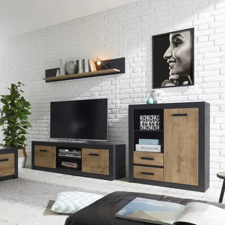 Loftscape Red Living Commode Bozel