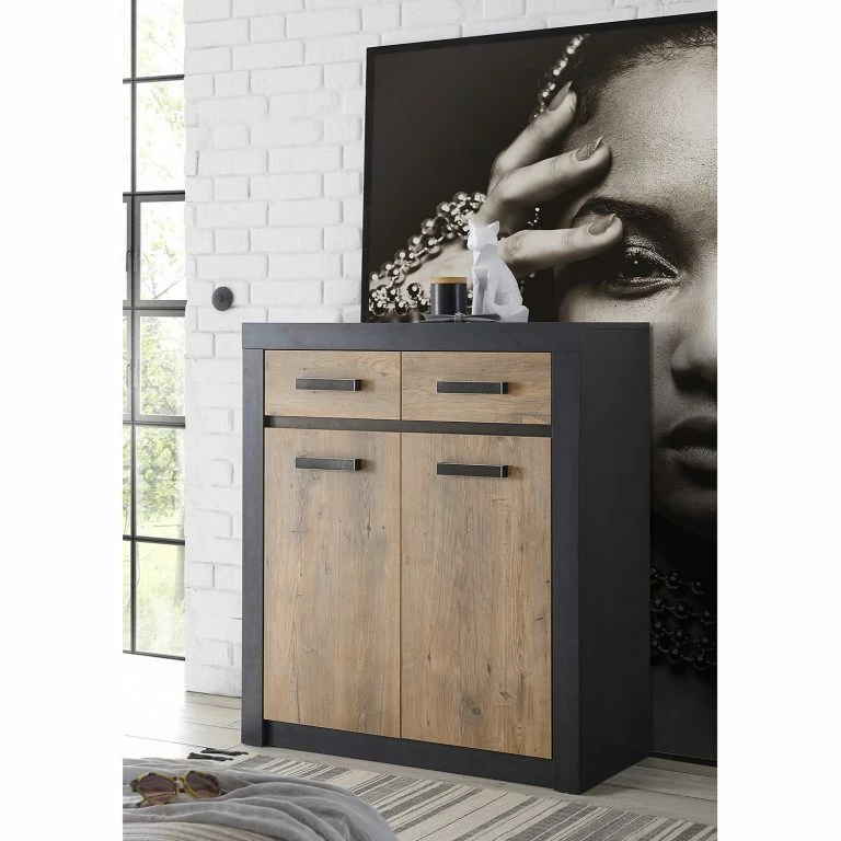 Loftscape Red Living Commode Bozel II