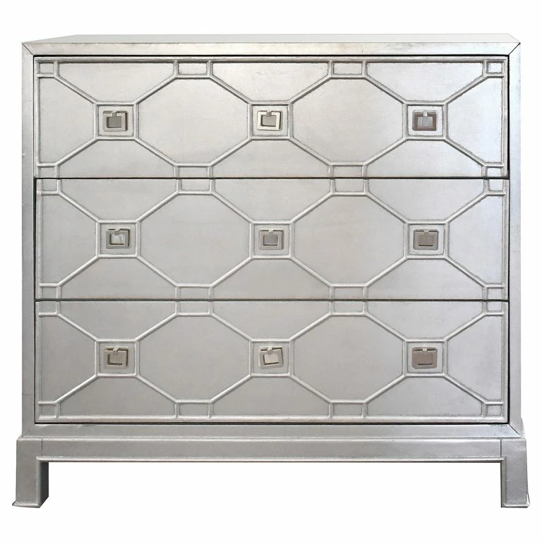 Loftscape Red Living Commode Thoury – Argenté Mat