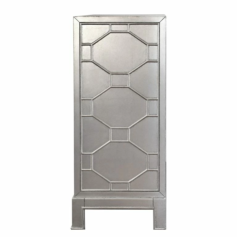 Loftscape Red Living Commode Thoury – Argenté Mat