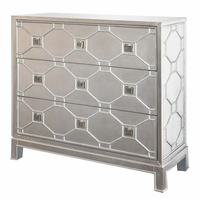 loftscape Red Living Commode Thoury – Argenté mat