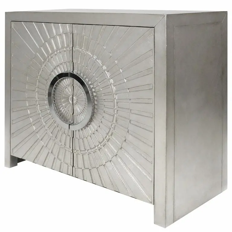 loftscape Red Living Commode Vauban – Argenté mat