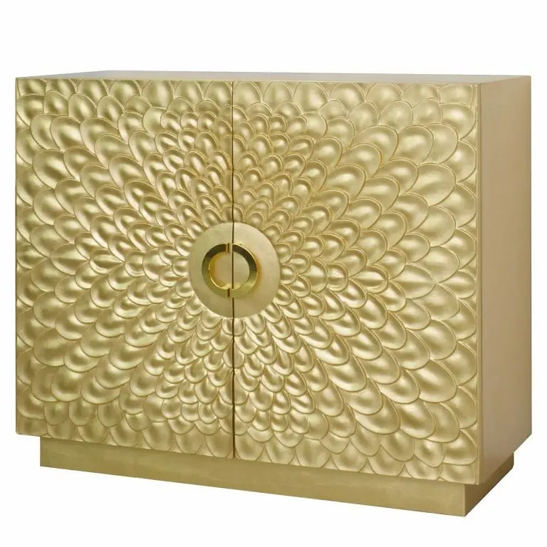 loftscape Red Living Commode Vauclaix – Doré mat