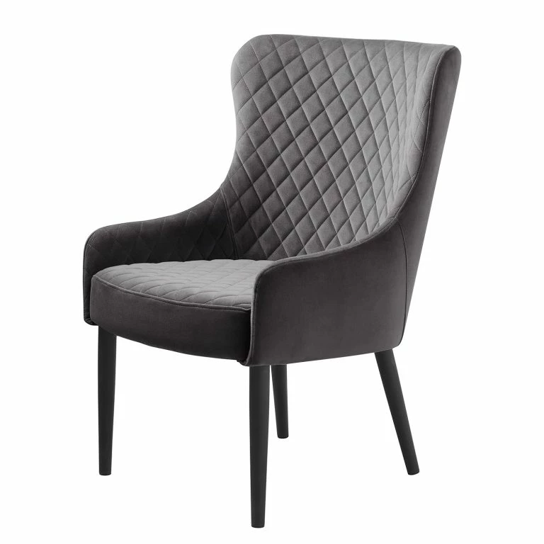 loftscape Red Living Fauteuil Albero – Velours – Gris