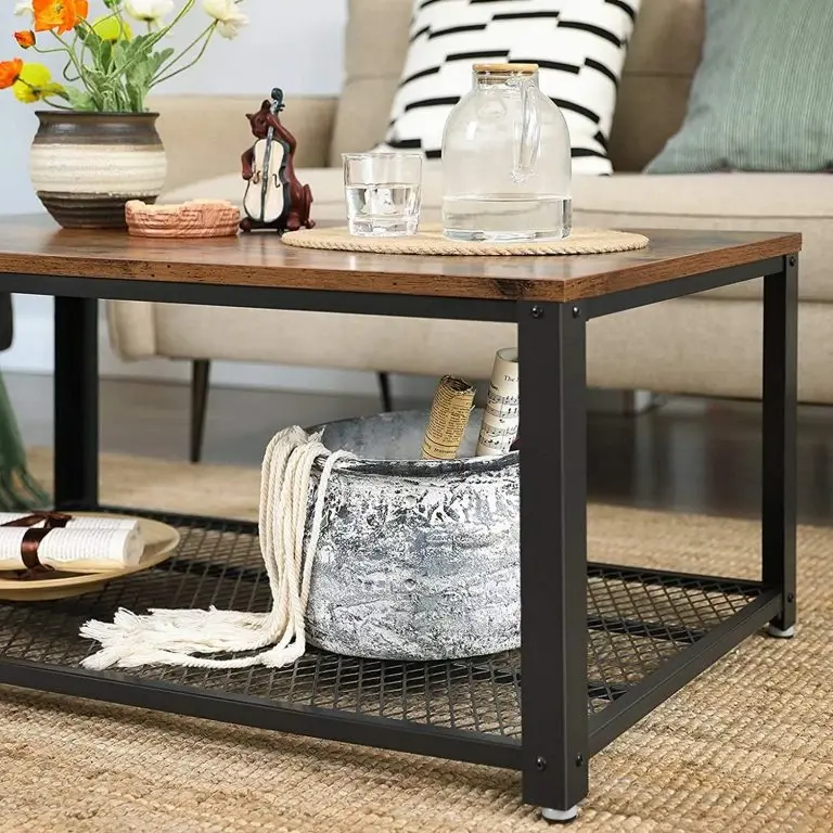 Loftscape Red Living Table Basse Covert – Marron