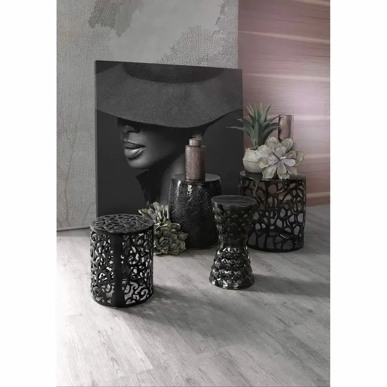 Loftscape Red Living Table D’appoint Rivona – Noir