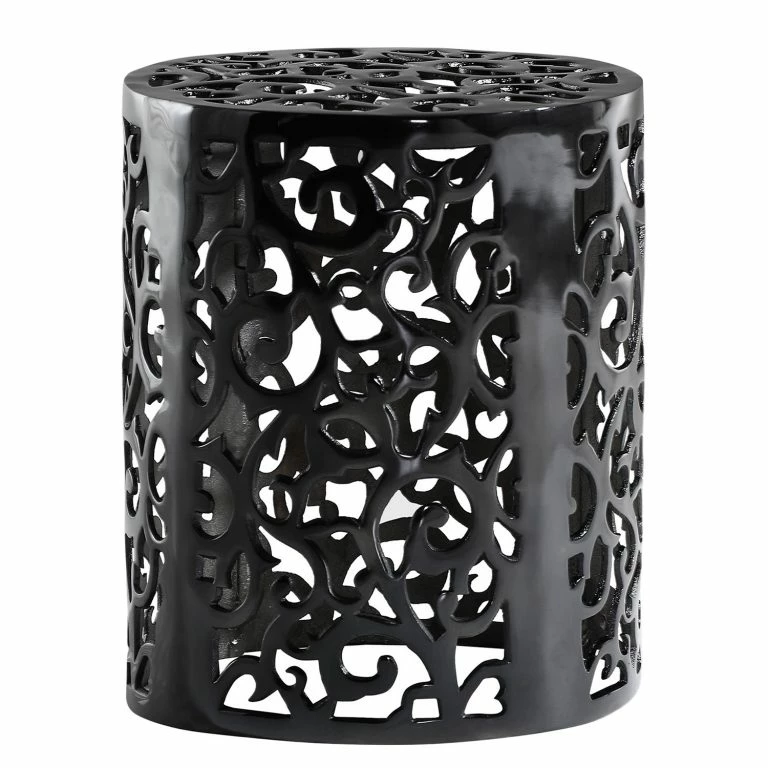 loftscape Red Living Table d’appoint Rivona – Noir