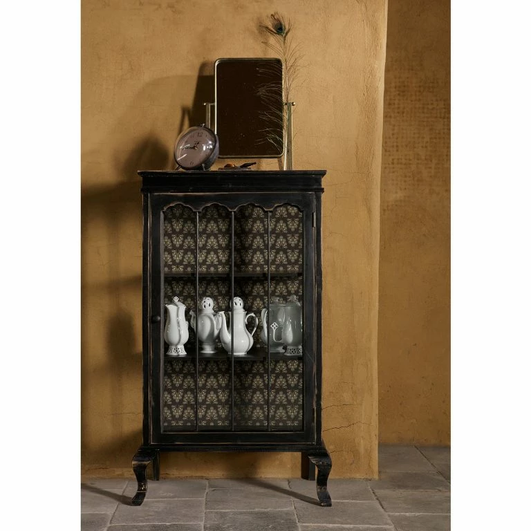 Loftscape Red Living Vitrine Nikalla – Noir Vintage