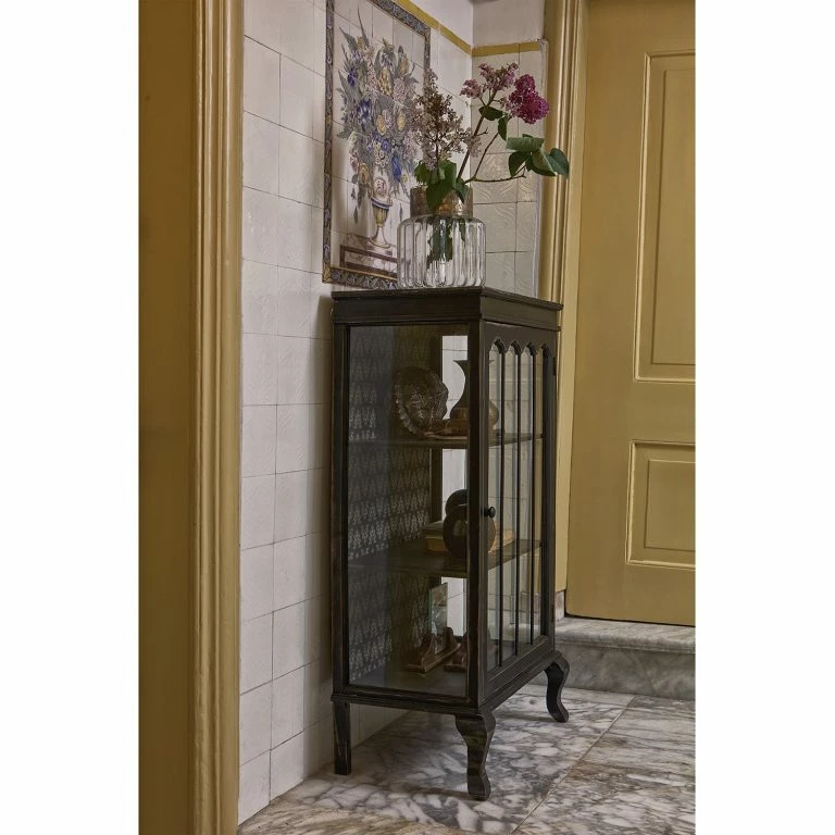 Loftscape Red Living Vitrine Nikalla – Noir Vintage