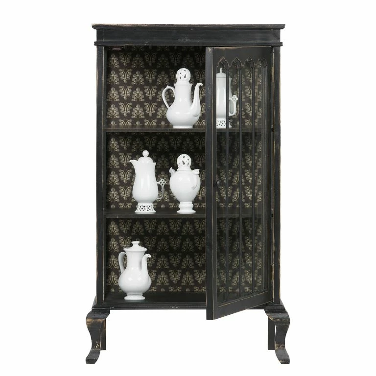 Loftscape Red Living Vitrine Nikalla – Noir Vintage