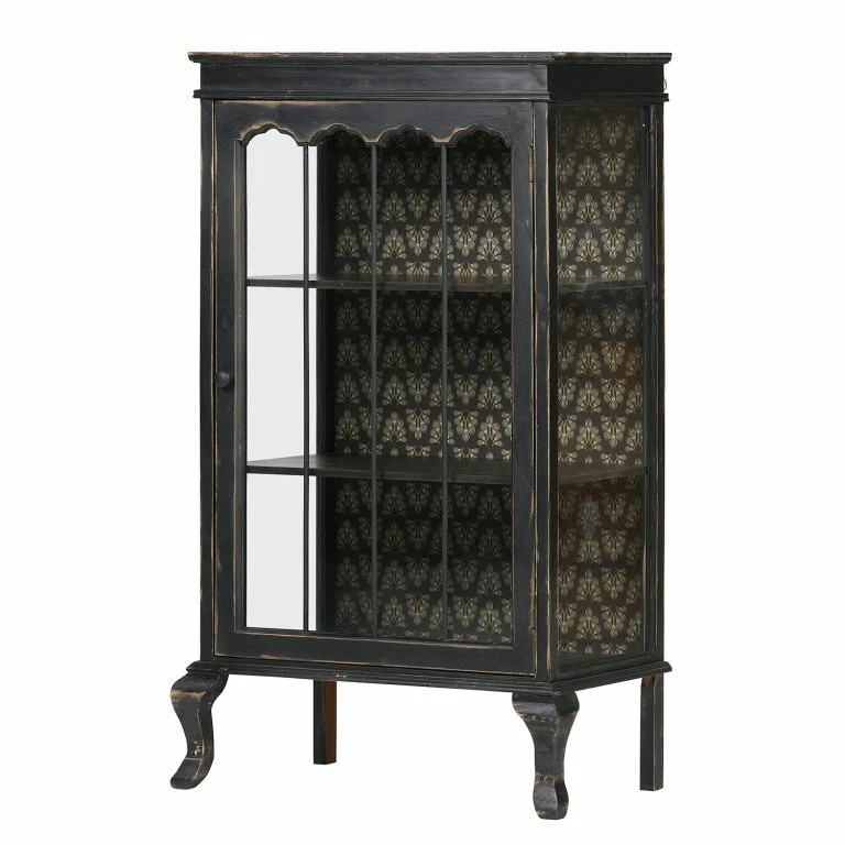 loftscape Red Living Vitrine Nikalla – Noir vintage