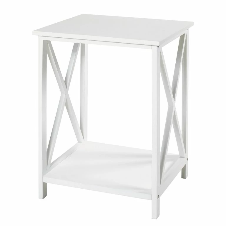 loftscape Ridgevalley Bout de canapé Lauker – Blanc