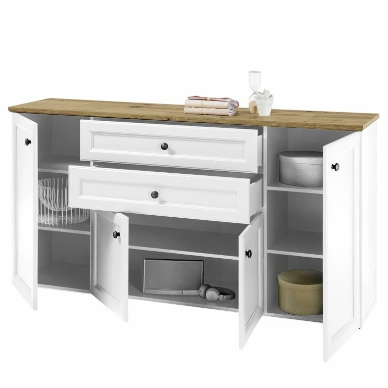 Loftscape Ridgevalley Buffet Lindesby – Blanc