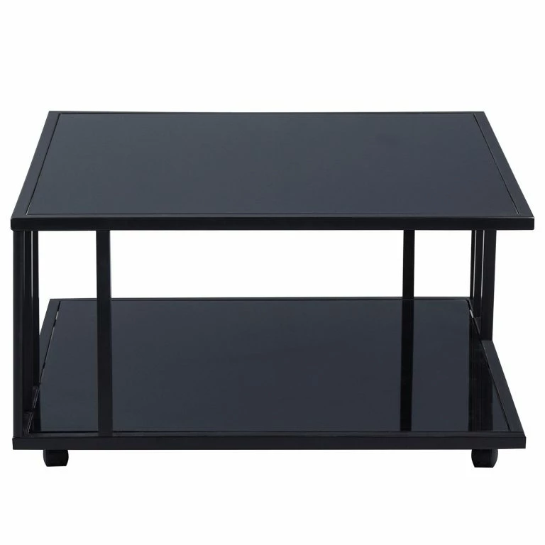 Loftscape Loftscape Table Basse Bonnefond – Verre / Métal – Noir
