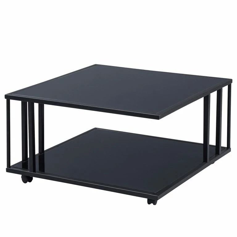 loftscape Loftscape Table basse Bonnefond – Verre / Métal – Noir