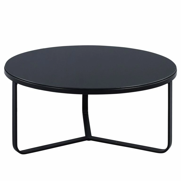loftscape Loftscape Table basse Borghi – Verre / Métal – Noir