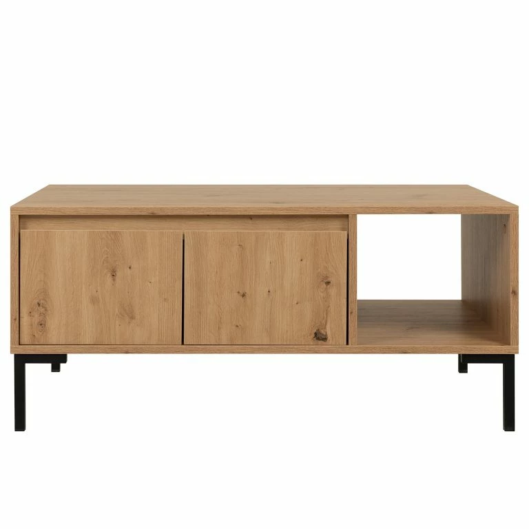 Loftscape Loftscape Table Basse Brochet – Imitation Chêne / Noir