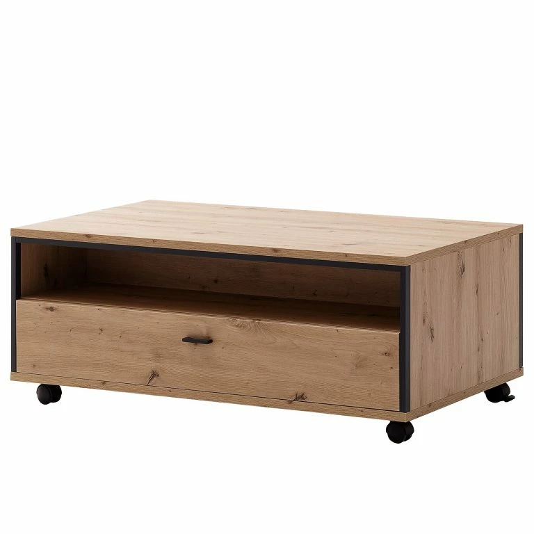 loftscape Loftscape Table basse Buena – Imitation planches de chêne / Anthracite