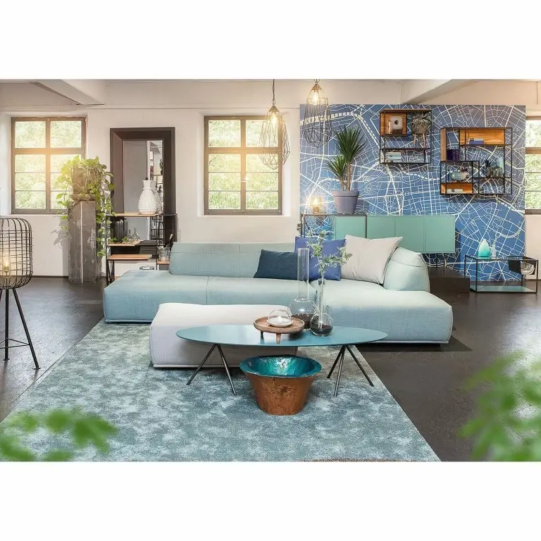 Loftscape Loftscape Table Basse Carrabelle IV – Turquoise / Anthracite