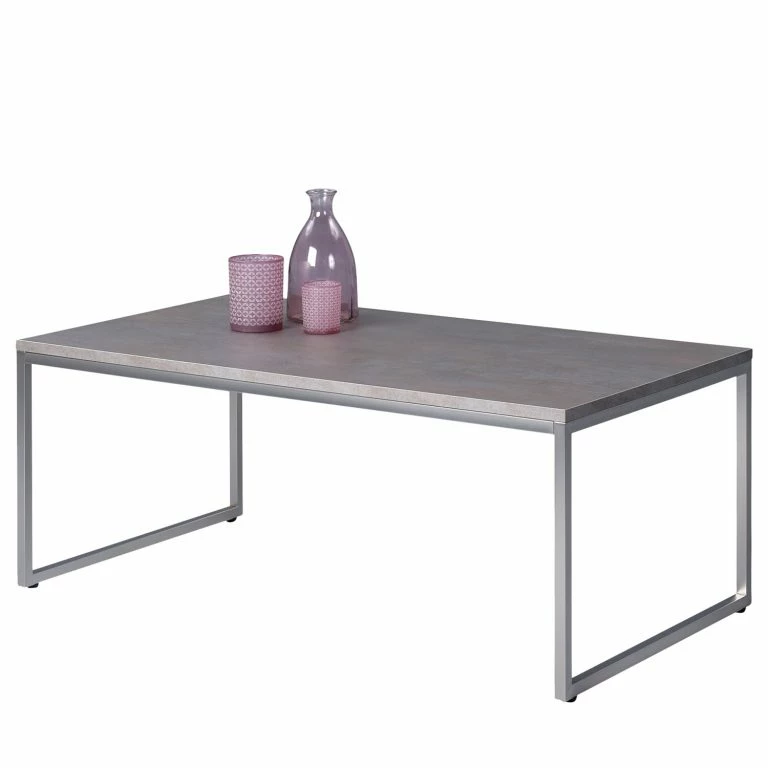 loftscape Loftscape Table basse Comber II – Gris / Argenté