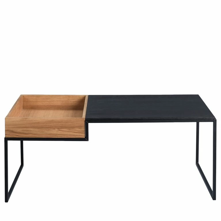 Loftscape Loftscape Table Basse Cornell – Chêne Massif / Métal – Chêne / Noir