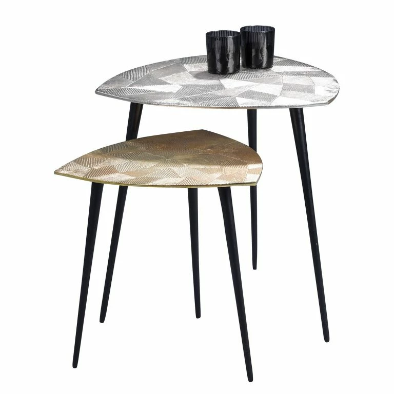 Loftscape Loftscape Table Basse Duvall – Métal – Argenté