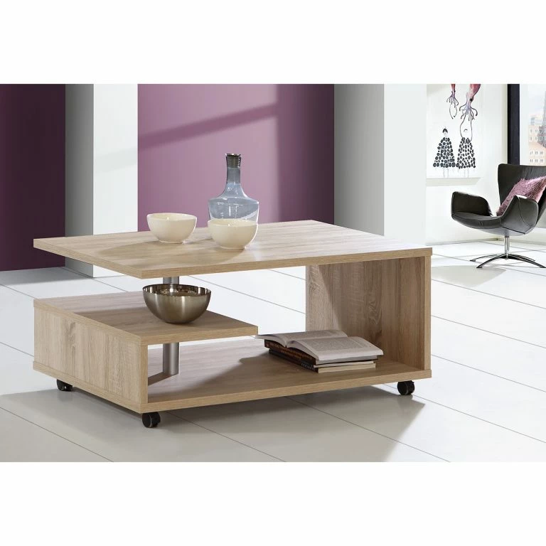 Loftscape Loftscape Table Basse Haskell – Imitation Chêne De Sonoma