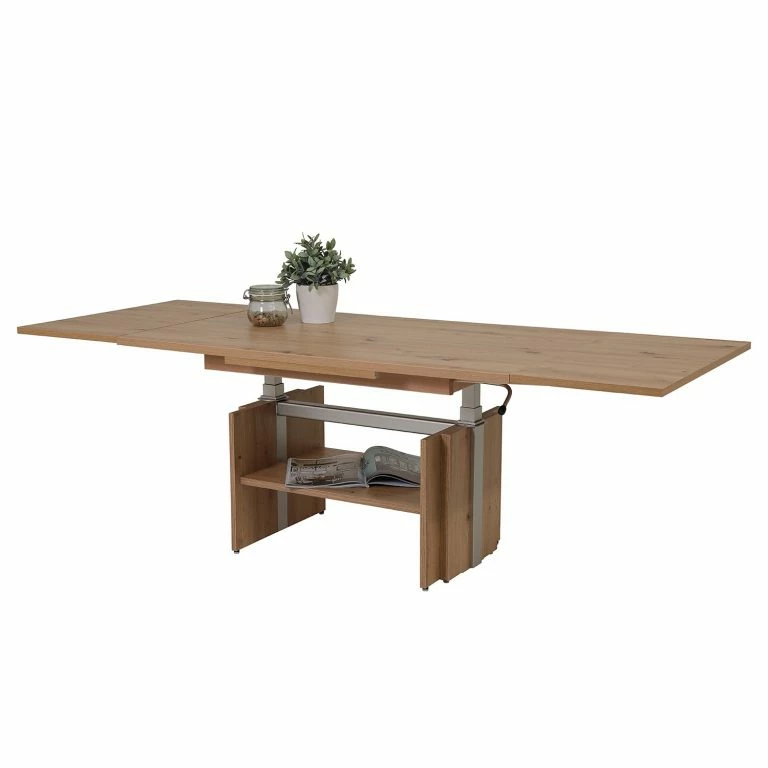 Loftscape Loftscape Table Basse Moree – Extensible – Imitation Chêne Artisan