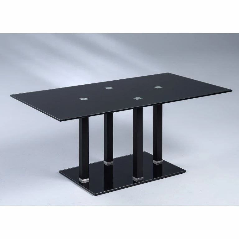 Loftscape Loftscape Table Basse Narva – Verre / Métal – Noir