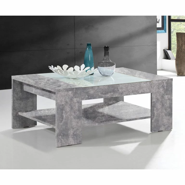 Loftscape Loftscape Table Basse Newell – Imitation Béton