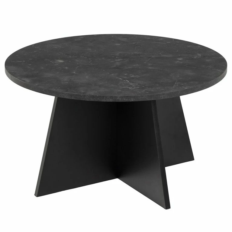 loftscape Loftscape Table basse Opera – Imitation marbre noir