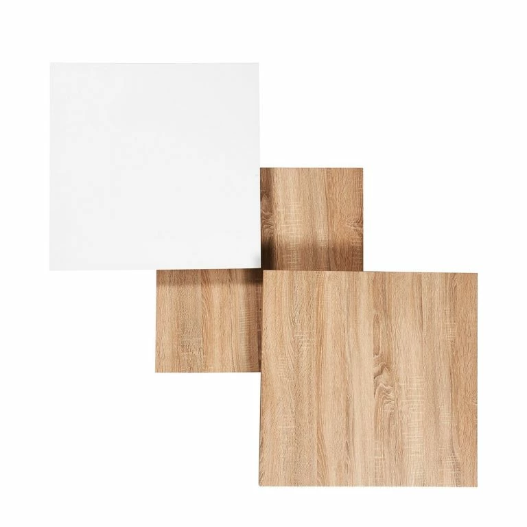 Loftscape Loftscape Table Basse Orsa – Imitation Chêne De Sonoma / Blanc