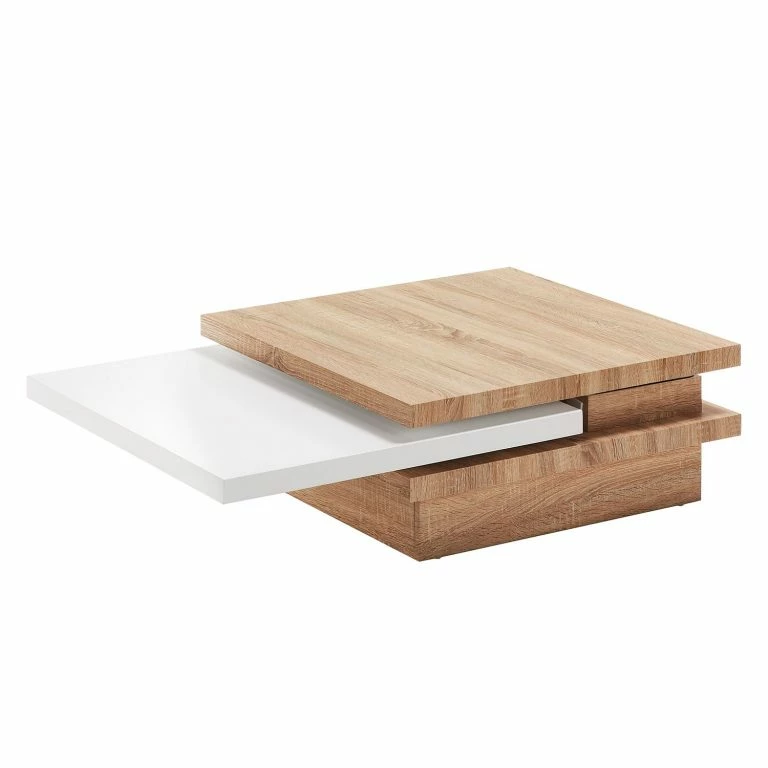 loftscape Loftscape Table basse Orsa – Imitation chêne de Sonoma / Blanc