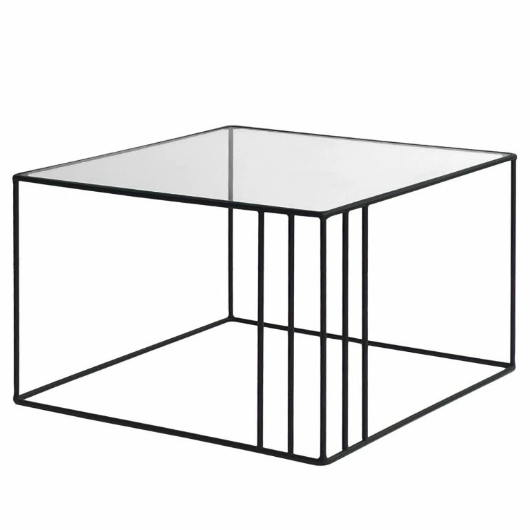 loftscape Loftscape Table basse Osiris – Verre / Métal – Noir